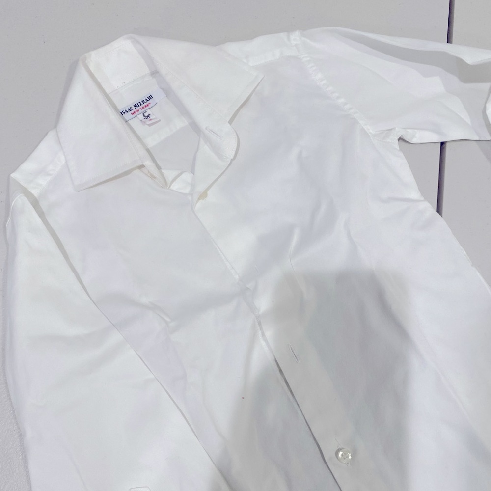 Isaac Mizrahi long sleeve button down size 4!